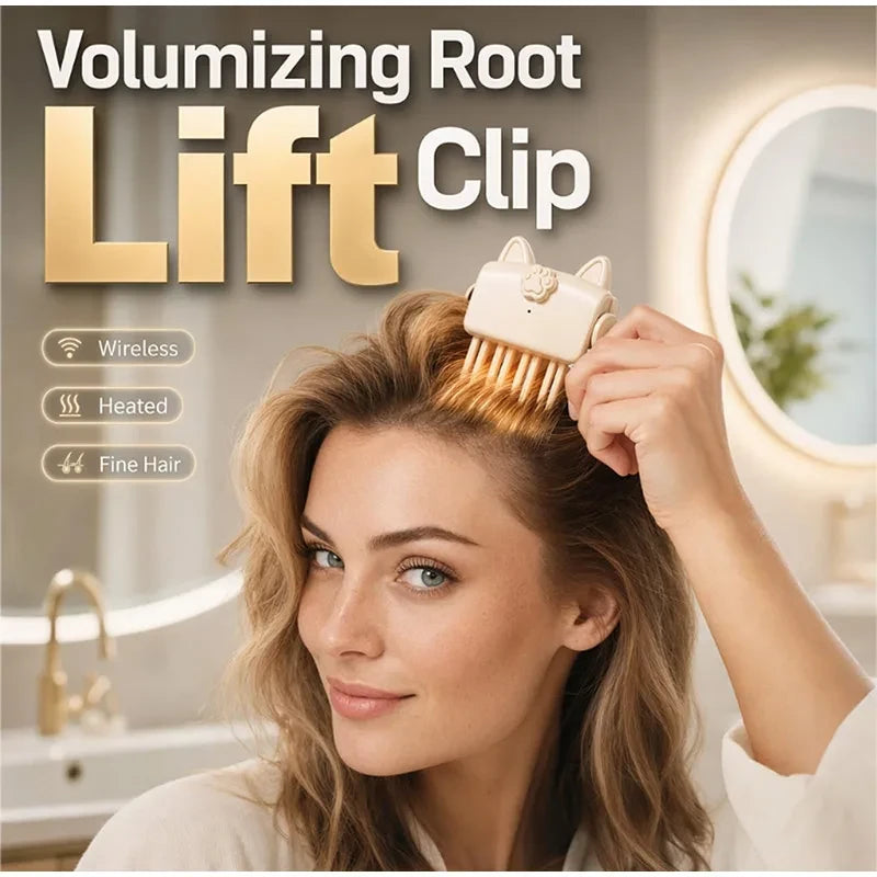 Wireless Heated Volumizing Hair Root Clip