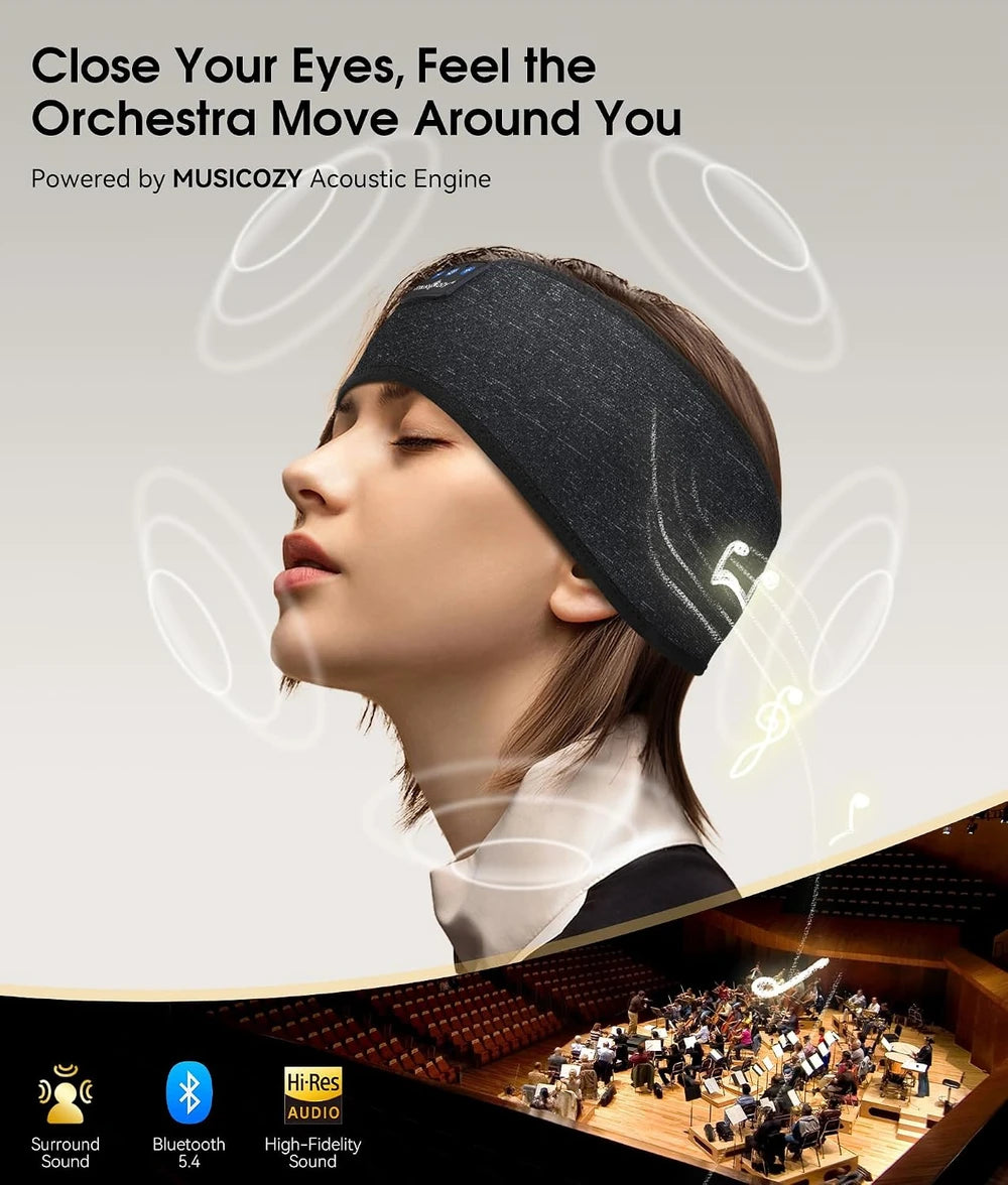 Musicozy Wireless Audio Sleep Headband