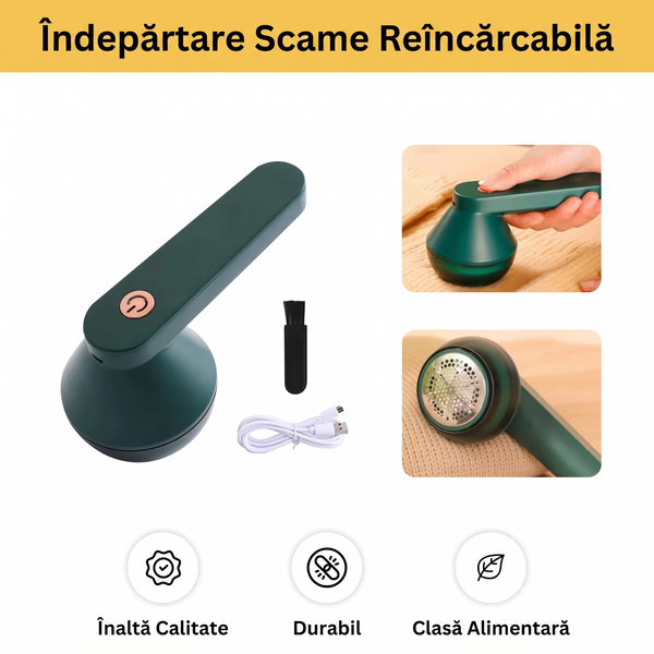 Aparat Electric pentru Îndepărtarea Scamelor