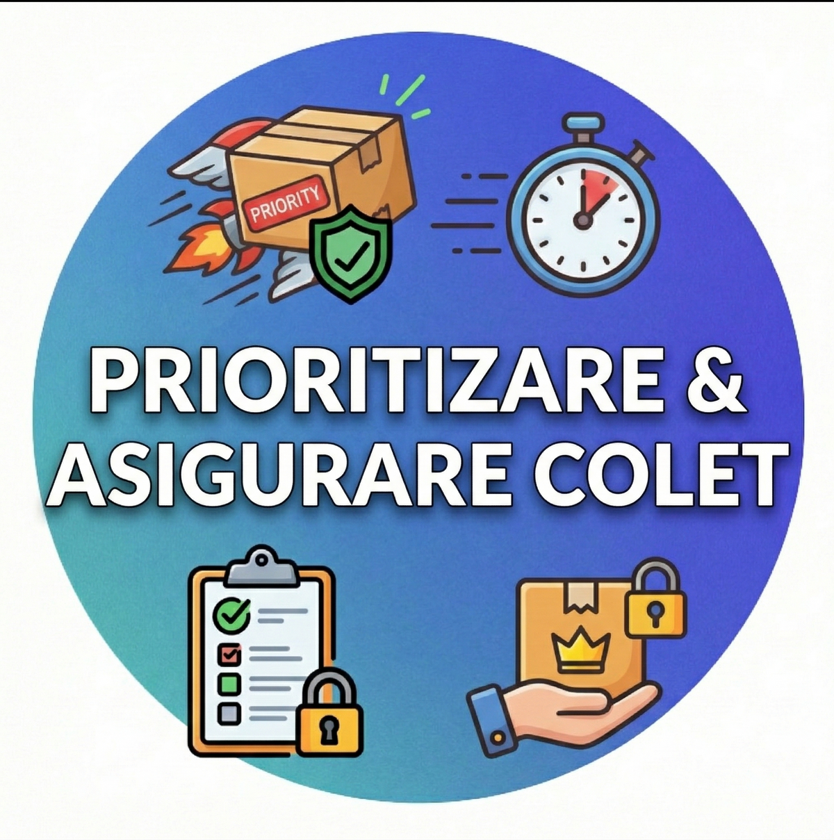 Prioritizare Comandă și Asigurare Colet